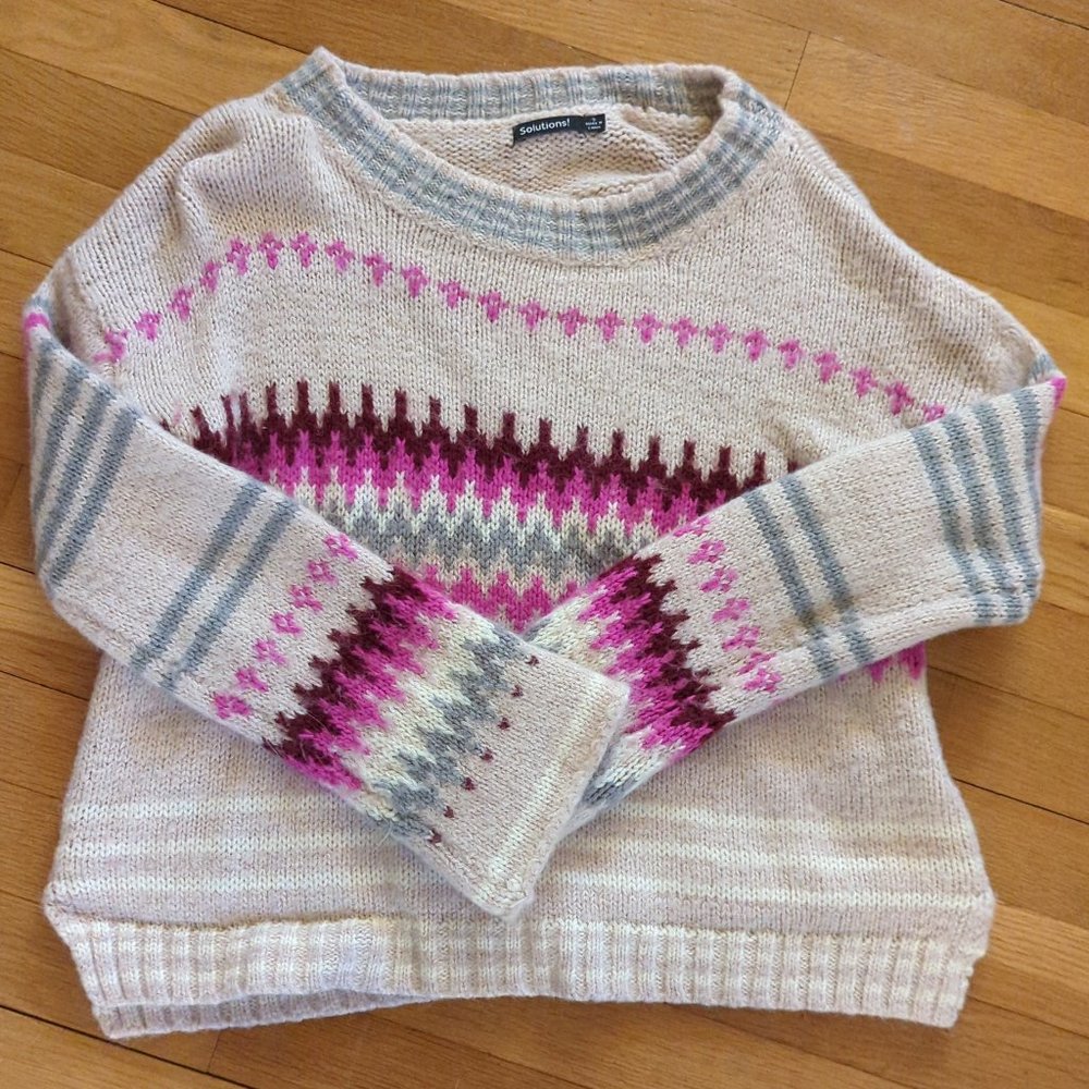 Francesca's bell bottom sweater
